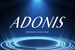 Adonis Font: Modern Display Type for Editorial Design