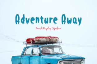 Adventure Away Font: A Display Typeface for Modern Web Design
