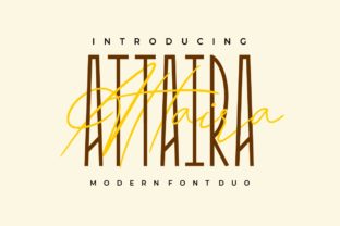 Attaira Duo: A Font for Digital Design