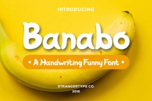 Banabo Font: Playful Display for Campaign Design