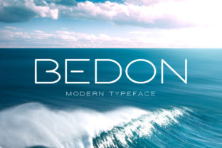 Bedon: A Striking Display Font for Handmade Creations