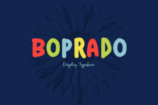 Boprado Display Font: A Playful Typeface for Digital Designers