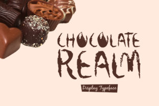 Chocolate Realm: A Display Font with Editorial Warmth and Visual Presence