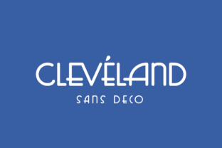 Cleveland: A Display Font with Art Deco Charm