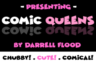 Comic Queens: A Bold Display Font