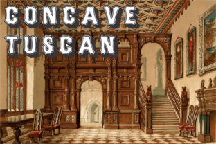Concave Tuscan Family: A Display Font Built for Bold Marketing Moments