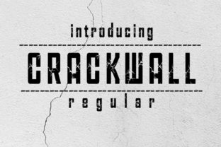 Crackwall Font: Bold Display Typeface for Campaign Impact