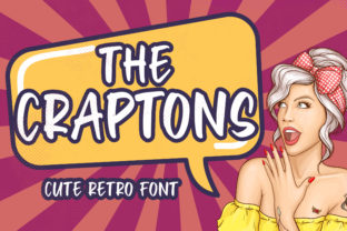 Craptons Font for Creative Makers