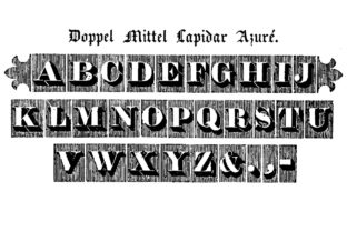 Doppel Mittel Lapidar Azure: A Display Font Built for Campaign Design