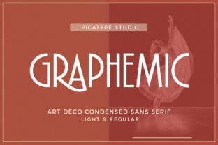 Graphemic: A Modern Display Font