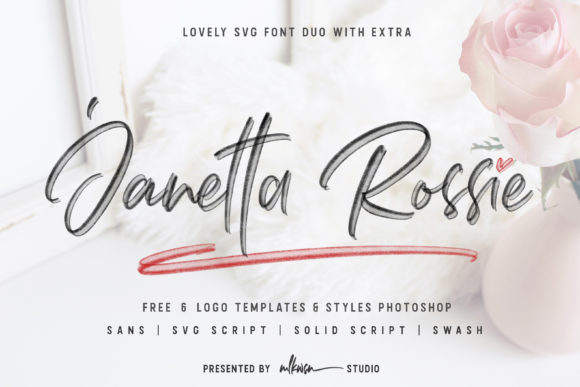 Janetta Rossie Duo: A Display Font for Editorial Storytelling