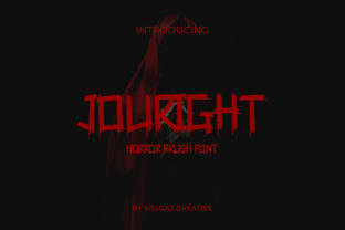 Jouright Font for Creative Projects