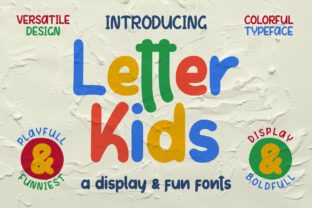 Letter Kids: A Display Font Built for Editorial Charm