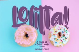 Lolitta: A Bold Display Font for Creative Projects