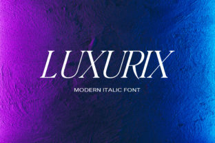 Luxurix: A Modern Typeface for Elegant Design