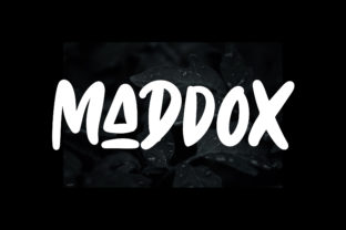 Maddox: A Bold Display Font