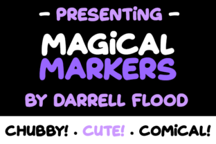 Magical Markers: A Font for Creative Expression
