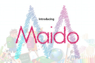Maido: A Creative Display Font
