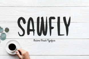 Meet Sawfly: A Brush Font Built for Digital Design