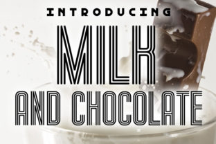 Milk and Chocolate Font Review