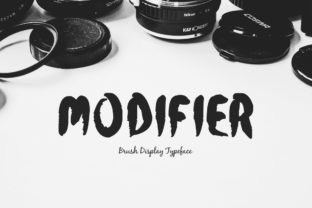 Modifier: A Brush Font Built for Editorial Storytelling