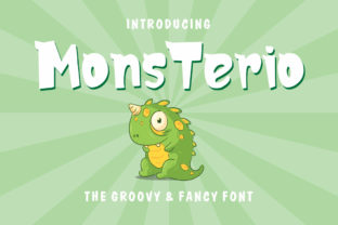MonsTerio: A Groovy Font for Creative Design