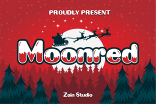 Moonred: A Stylish Display Font