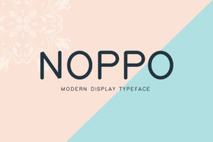 Noppo Font: A Modern Typeface for Polished Branding