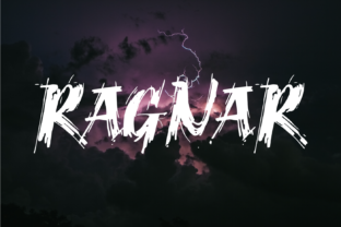 Ragnar: A Fierce Brush Font for Marketing Impact