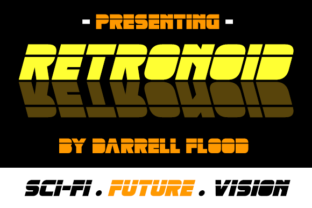 Retronoid Font: Bold Retro Style for Web Design