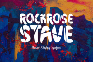 Rockrose Stave: A Bold Font for Business