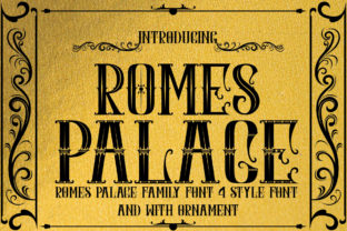Romes Palace Font Review