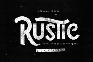 Rustic Font for Creative Makers