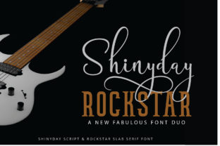 Shinyday Rockstar Duo: A Font Pairing for Thoughtful Editorial Design