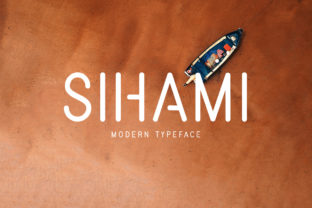 Sihami: The Modern Display Font for Handmade Labels, Cards, and Shop Branding
