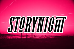 Story Night: A Display Font for Editorial Storytelling