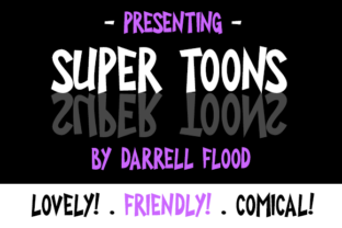 Super Toons: A Cute Font for Creative Brands