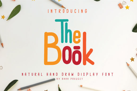 The Book: A Playful Font for Web Design
