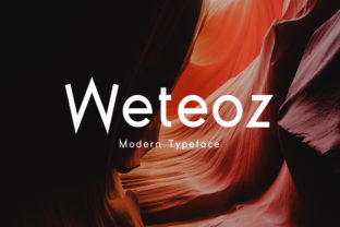 Weteoz: A Display Font That Earns Its Place in Real Projects
