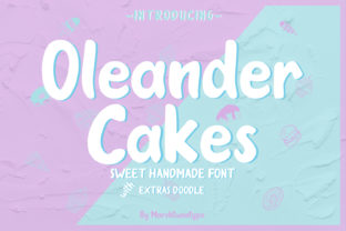 Why Oleander Cakes Is the Display Font Your Small Brand Needs